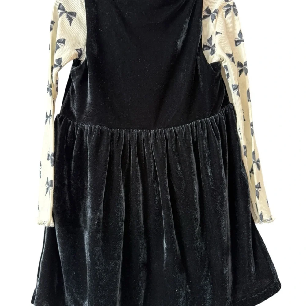 Carter's Child of Mine 4T Girls dress with bow shirt